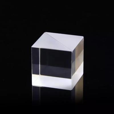 Big BK7 Optical Glass Lens Crystal  Cube Prism Infrared Fresnel Lens