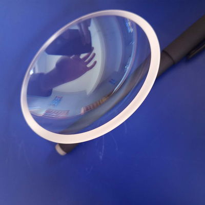 ইনফ্রারেড থার্মাল ইমেজিংয়ের জন্য ২৫মিমি ব্যাস এবং ১৫০মিমি ফোকাল দৈর্ঘ্যের এআর কোটিং স্যাফায়ার গম্বুজ লেন্স