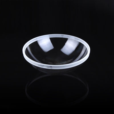 Round 80mm Optical Glass Lens , 10-5 To 60-40 Infrared Fresnel Lens