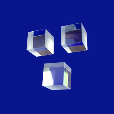 BK7 60/40 Optical Lens Design , 3 To 100mm X Cube Prism